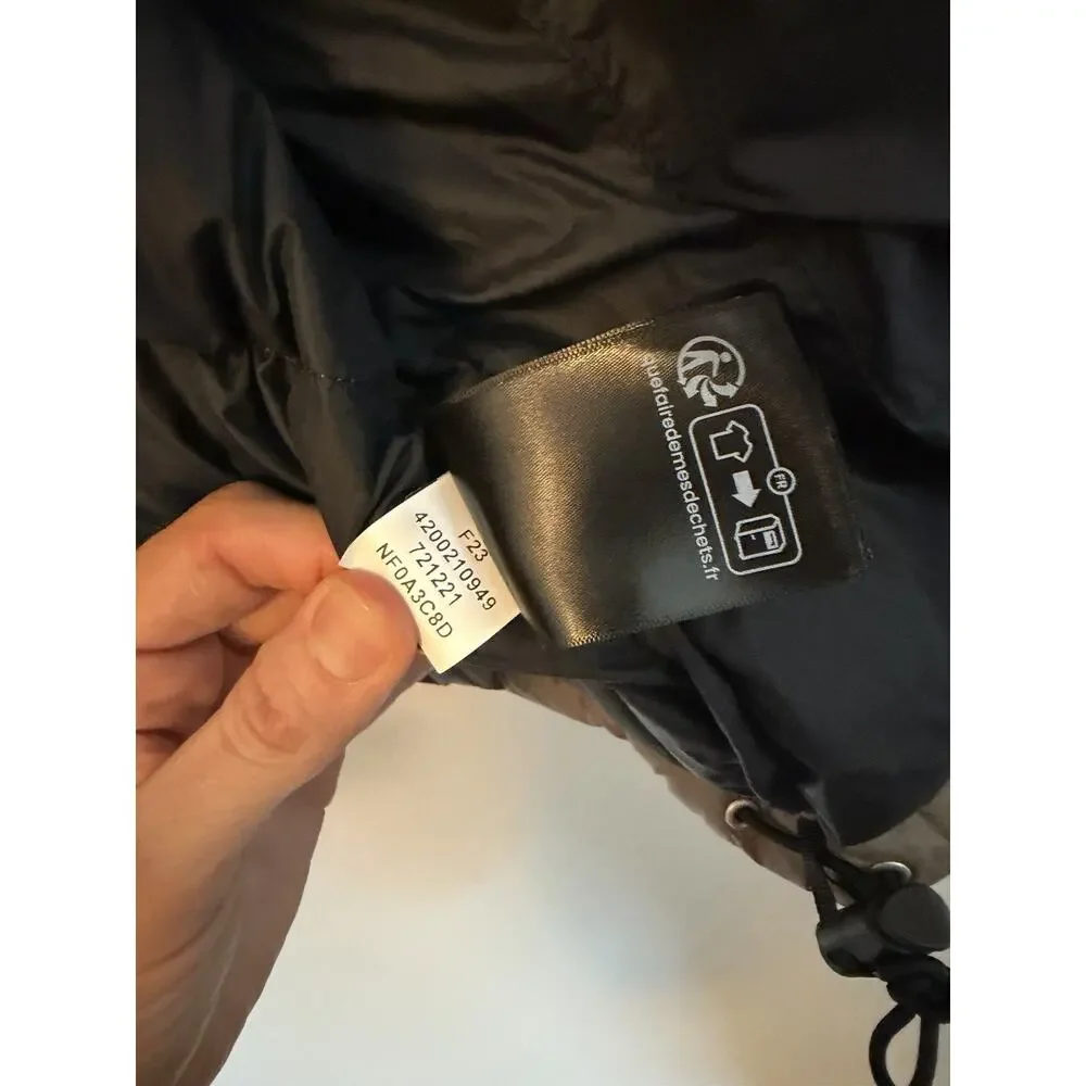 The North Face Mens 1996 Retro nuptse jacket 700 down /Falcon Brown/Size XXL